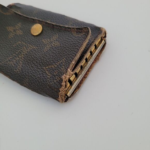 Authentic Louis Vuitton Monogram Multicles 6 Key Hooks Case Brown Small 2000 - Picture 10 of 10